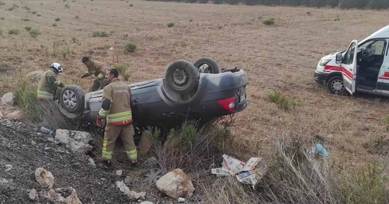 İskenderun'da Otomobil Devrildi: 2 Yaralı