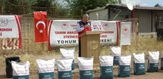 İslahiye'de Soya Tohumu Dağıtımı Gerçekleşti