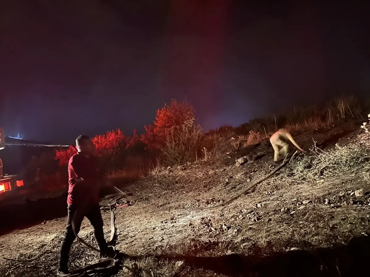 Eğirdir'deki Orman Yangını Söndürüldü