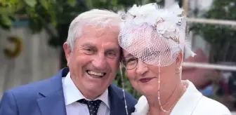 Emekli Öğretmen Çift Evliliklerinin 50. Yılında Yeniden Nikah Kıydı