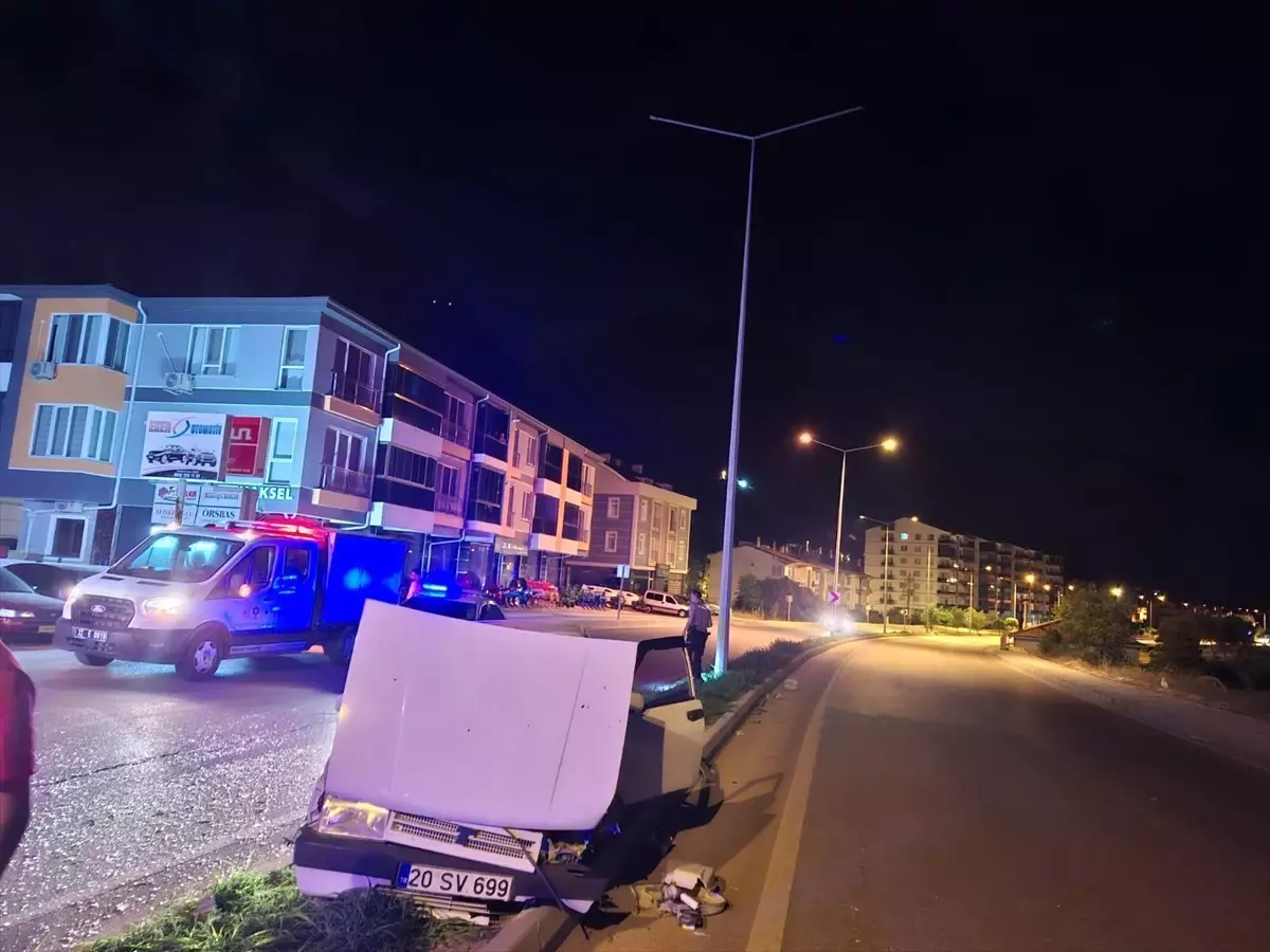 Eğirdir'de Trafik Kazası: Bir Kişi Ağır Yaralandı