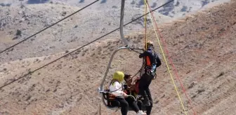 Isparta'da Türkiye'nin İlk Ulusal Teleferik ve Doğada Arama-Kurtarma Tatbikatı Gerçekleştirildi