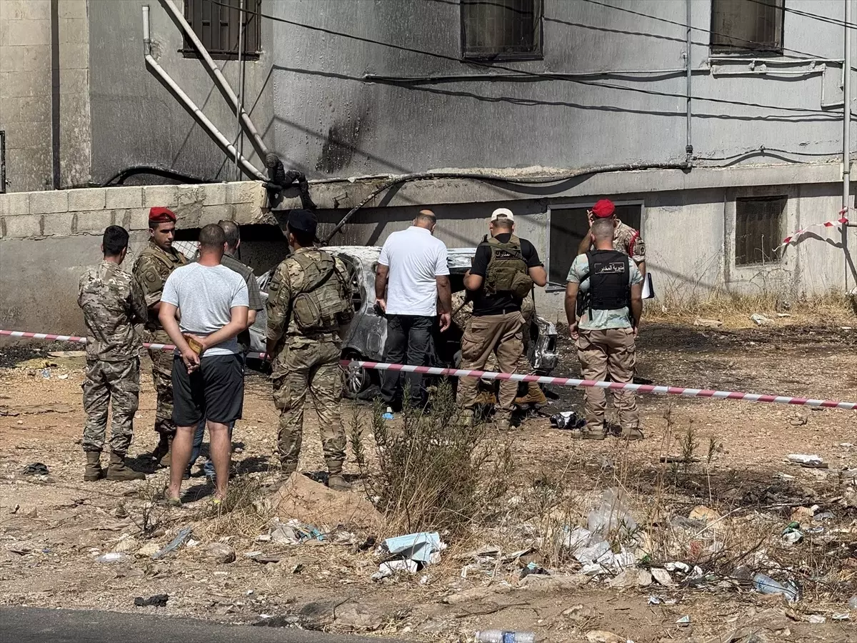 İsrail Ordusu, Lübnan'da Araç Hedef Aldı