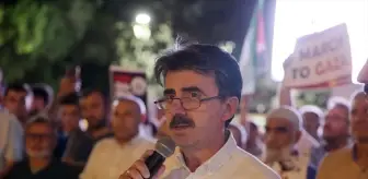 Çorum'da İsrail'in Filistin Ablukasına Protesto