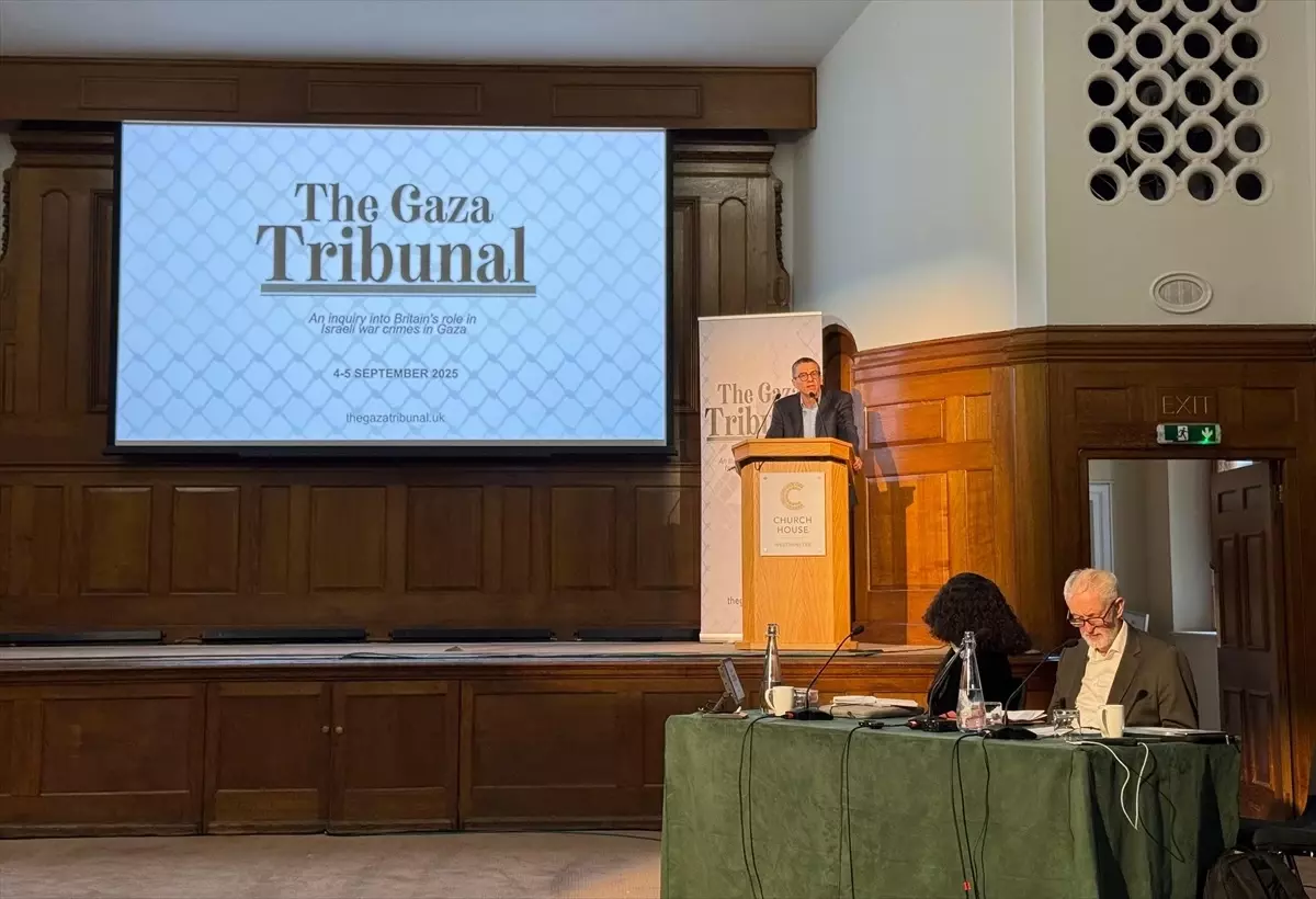İsrail'in Gazze'deki savaş suçlarında İngiltere'nin suç ortaklığı iddiaları 'Gazze Mahkemesi'nde inceleniyor