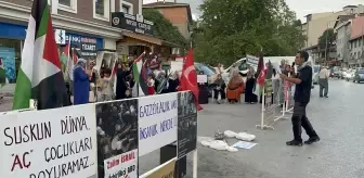 Niksar'da Gazze İçin Protesto Gösterisi