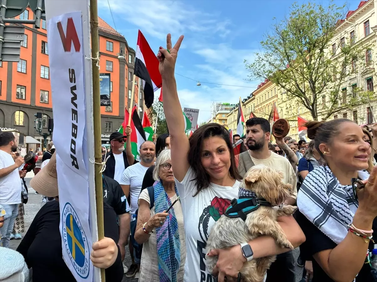 Stockholm'de Gazze Protestosu: İsveç Hükümeti Sessizliğini Bozmaya Çağrıldı
