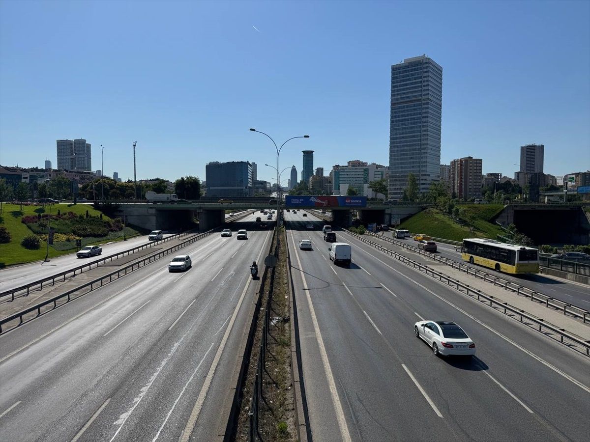 Kurban Bayramı Arifesinde İstanbul'da Trafik Yoğunluğu Yok