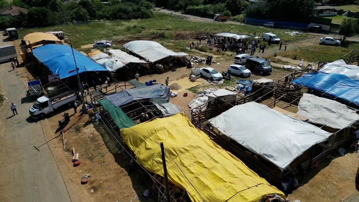 Kurban Bayramı'nda Dronla Denetim