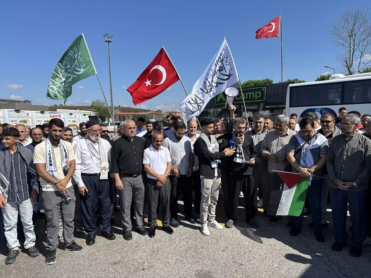 İstanbul'dan Ankara'ya Gazze İçin Protesto Yürüyüşü