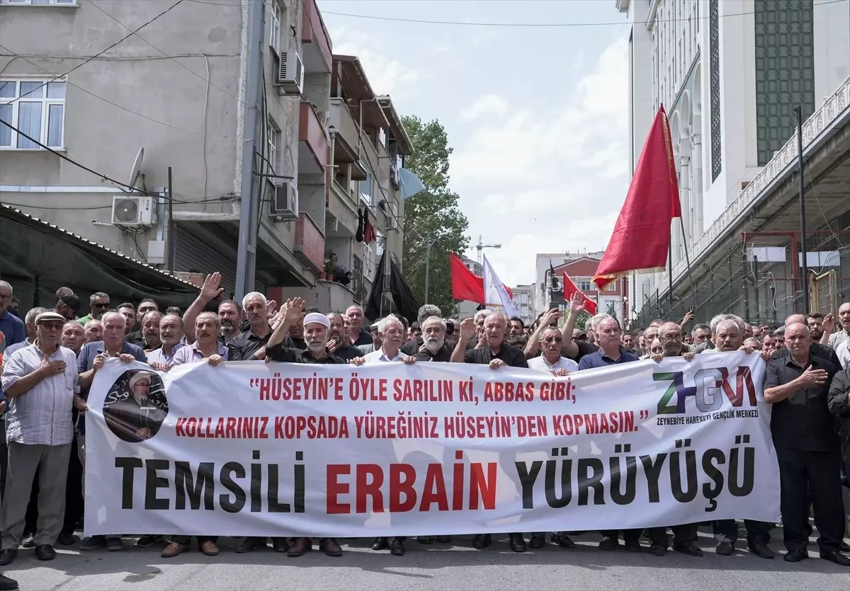 Kerbela Şehitleri Anısına Erbain Merasimi