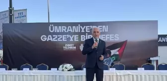 İstanbul'da 'Ümraniye'den Gazze'ye bir nefes' söyleşisi düzenlendi