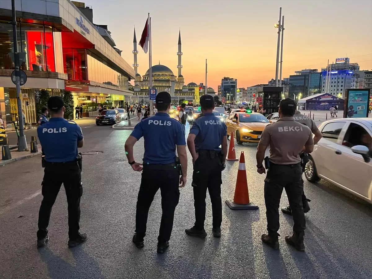 İstanbul'da Helikopter Destekli Huzur Uygulaması