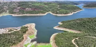 İstanbul'daki Barajların Doluluk Oranı Yüzde 48,3'e Düşüyor
