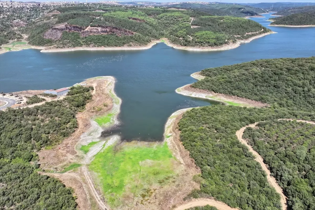 İstanbul'daki Barajların Doluluk Oranı Yüzde 48,3'e Düşüyor