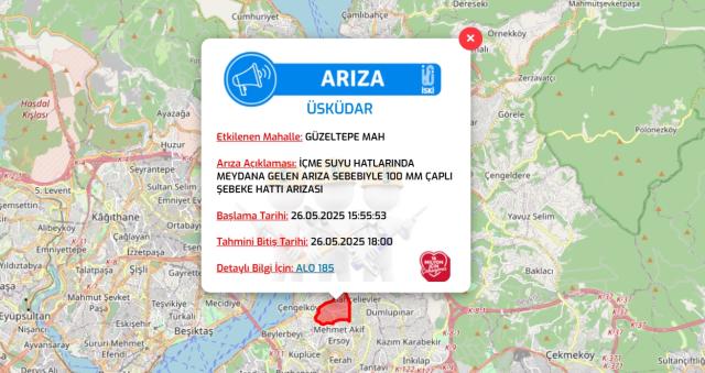 İstanbul ÜSKÜDAR su kesintisi! 26-27 Mayıs İSKİ Üsküdar su kesintisi ne zaman bitecek, sular ne zaman gelecek?