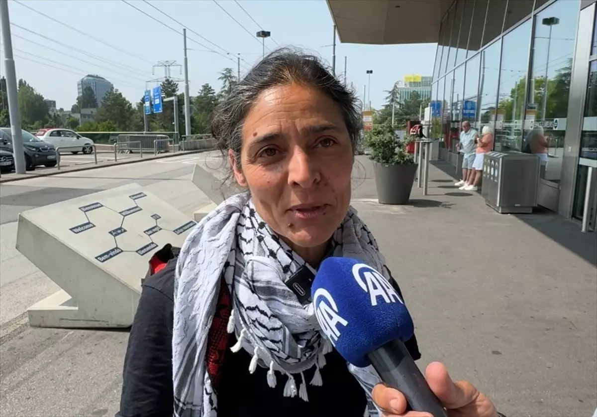 İsviçreli Aktivistlerden Küresel Gazze Yürüyüşü