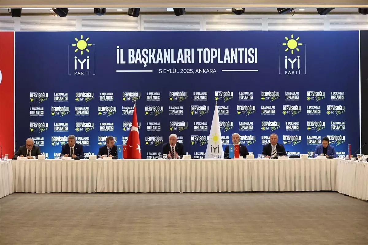 İYİ Parti İl Başkanları Toplantısı Gerçekleşti