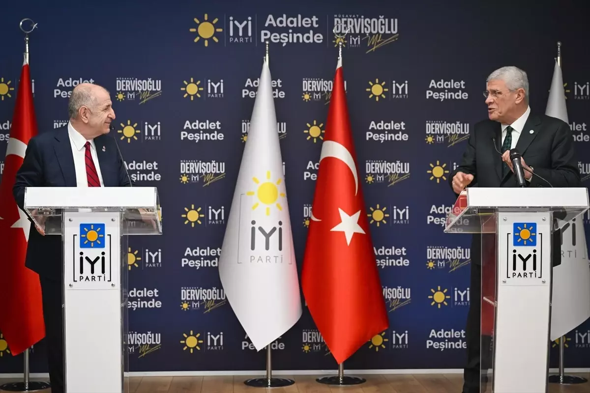 İYİ Parti ve Zafer Partisi Liderlerinden Ortak Açıklama