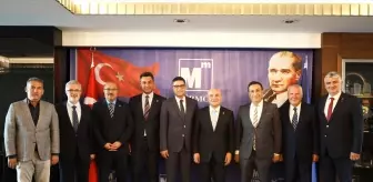 İYİ Parti Heyeti TÜRMOB'u Ziyaret Etti