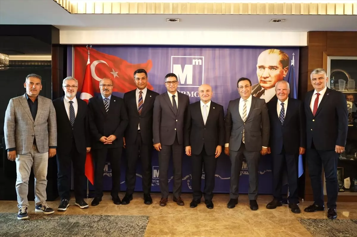 İYİ Parti Heyeti TÜRMOB'u Ziyaret Etti