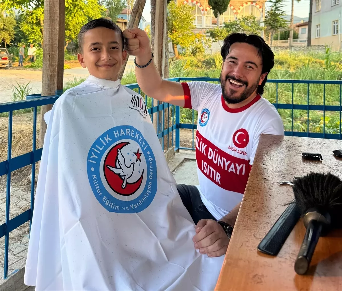 Gönül Tıraşı Projesi ile Köy Çocuklarına Destek