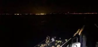 Çeşme Açıklarında 17 Düzensiz Göçmen Yakalandı
