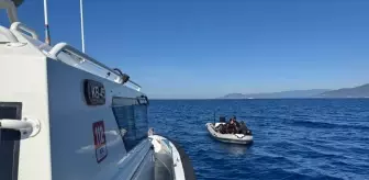 Dikili Açıklarında 18 Düzensiz Göçmen Yakalandı