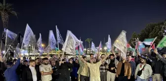 İzmir, Uşak ve Aydın'da İsrail Saldırılarına Tepki Gösterildi