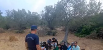 İzmir Açıklarında Düzensiz Göçmen Kurtarma Operasyonu