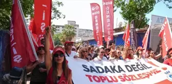 İzmir Büyükşehir Belediyesi İşçilerinin Grevi 6. Gününde