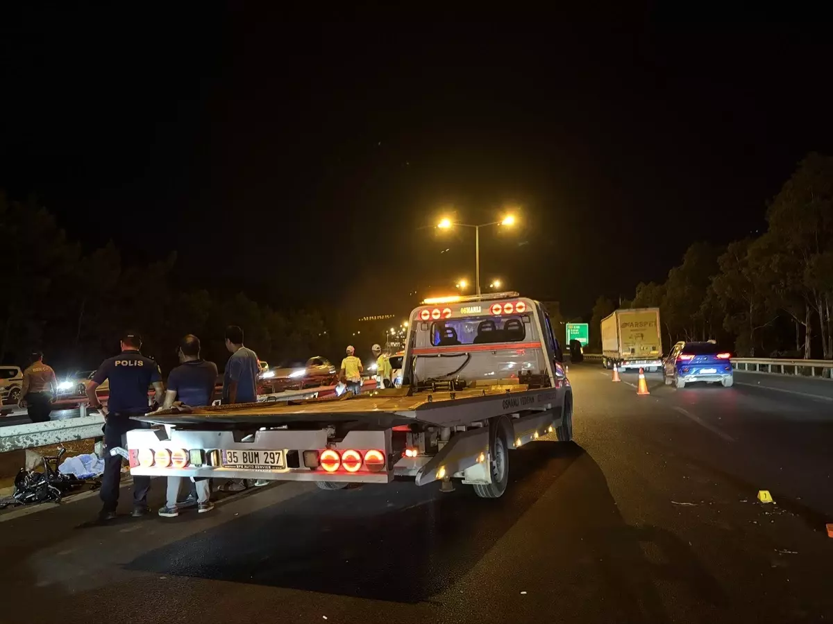 İzmir'de Motosiklet Kazası: Bir Kişi Hayatını Kaybetti
