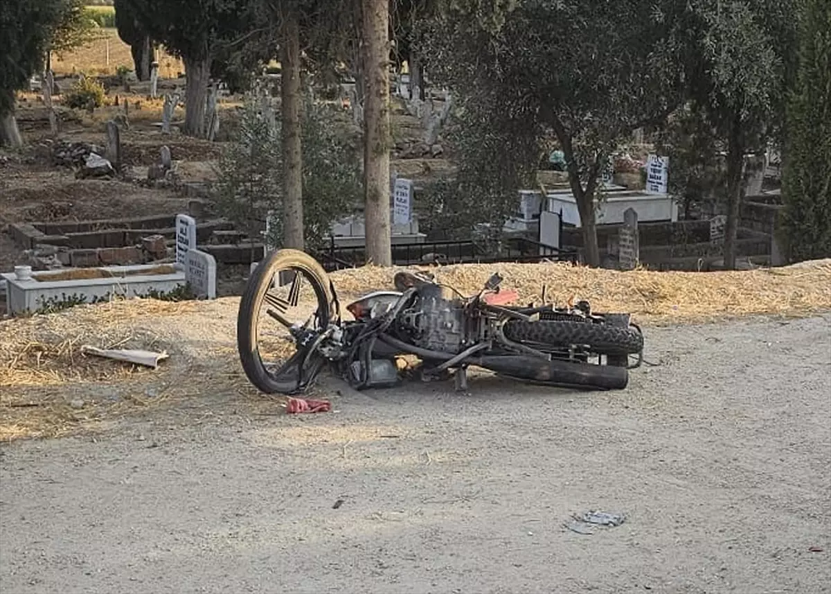 Ödemiş'te Motosiklet Kazasında Sürücü Hayatını Kaybetti