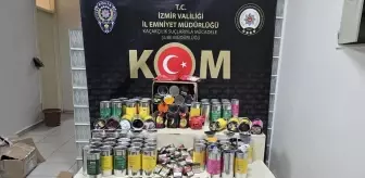 İzmir'de Kaçakçılık Operasyonunda Büyük Yakalama