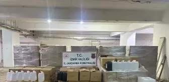 İzmir'de Kaçakçılık Operasyonu: 7 Ton Etil Alkol Ele Geçirildi