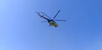 İzmir Ödemiş'te Otluk Alanda Yangın Çıktı