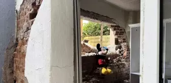 İzmir'de Tünel İnşaatı Sebebiyle Hasar Gören Evler İçin Mağdurlar İsyanda