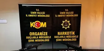 İzmir'de Silah ve Uyuşturucu Operasyonu: 7 Şüpheli Tutuklandı