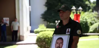 İzmir'deki yangına müdahale ederken şehit olan dozer operatörü Demir için tören düzenlendi