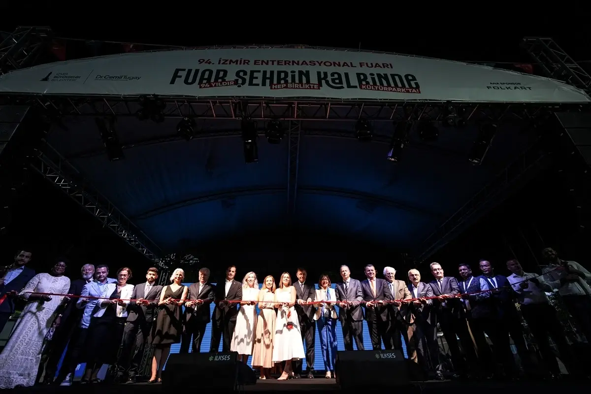 İzmir Enternasyonal Fuarı 94. Kez Açıldı