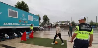 Sakarya'da Mobil Trafik Eğitim Tırı ile Uygulamalı Eğitim