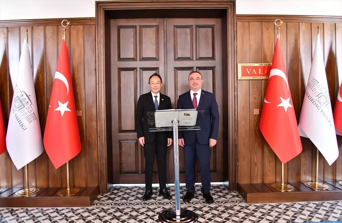 Japonya Büyükelçisi Katsumata'dan Tekirdağ Ziyareti