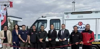 Japonya'nın Ankara Büyükelçiliğinden Tekirdağ'a arama kurtarma aracı desteği