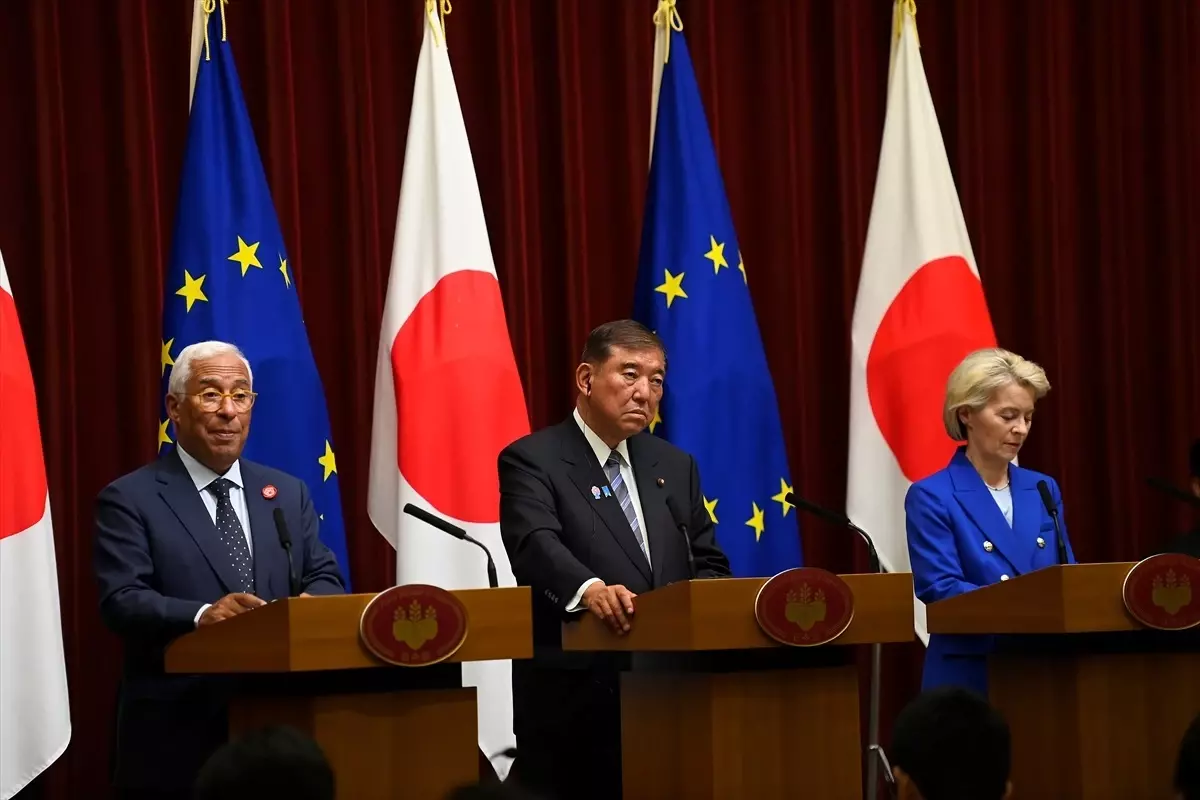 Japonya ve AB, savunma ile ekonomik güvenlik alanlarında işbirliğini artıracak