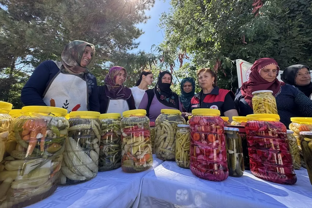 Elazığ'da Kadınlar Devlet Desteğiyle Turşu Yapıp Gelir Elde Ediyor