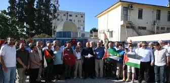 Gazze İçin Dayanışma Çadırı Kadirli'de Kuruldu