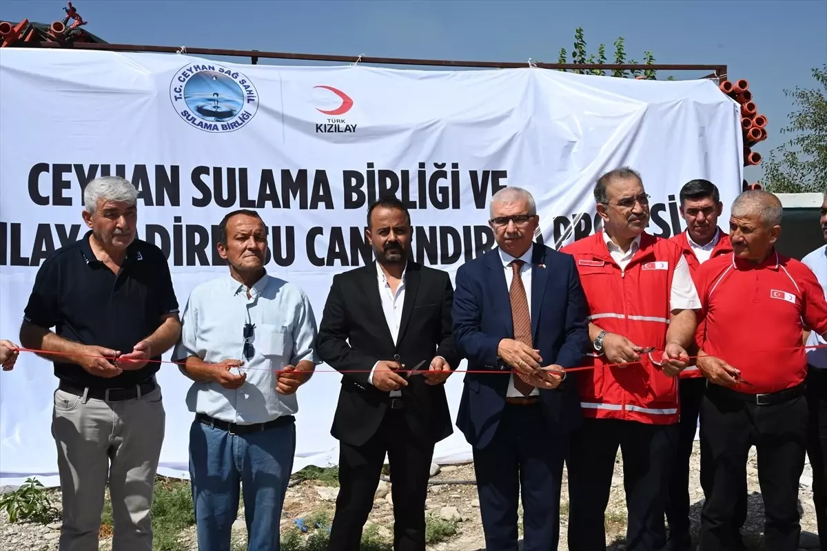 Kadirli'de Tarımsal Su Canlandırma Projesi Başlatıldı