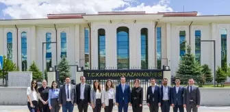 Kahramankazan'da Hakim ve Savcılara Veda Töreni