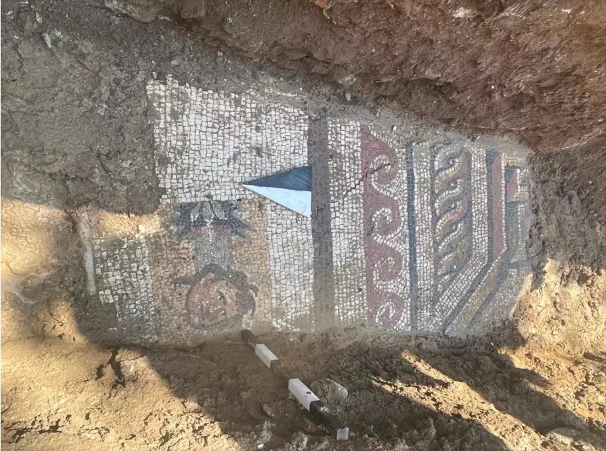 Kahramanmaraş'ta Mozaik Alanı Koruma Altına Alındı