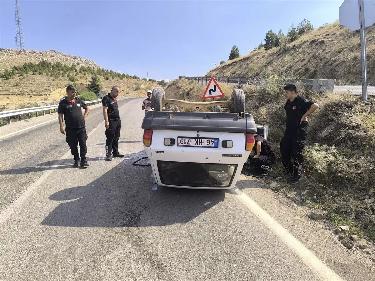 Kahramanmaraş'ta Trafik Kazası: 1 Ölü, 1 Yaralı